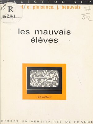 cover image of Les mauvais élèves